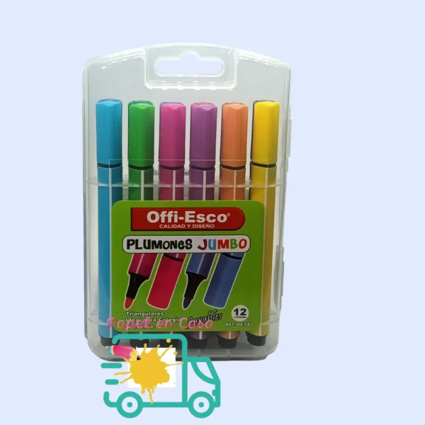 Plumones offi esco Jumbo