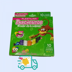 Plastilina Parchesitos Jumbo