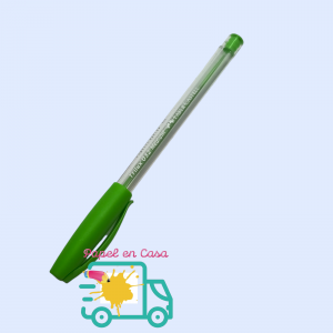 Bolígrafo Faber Castell Verde
