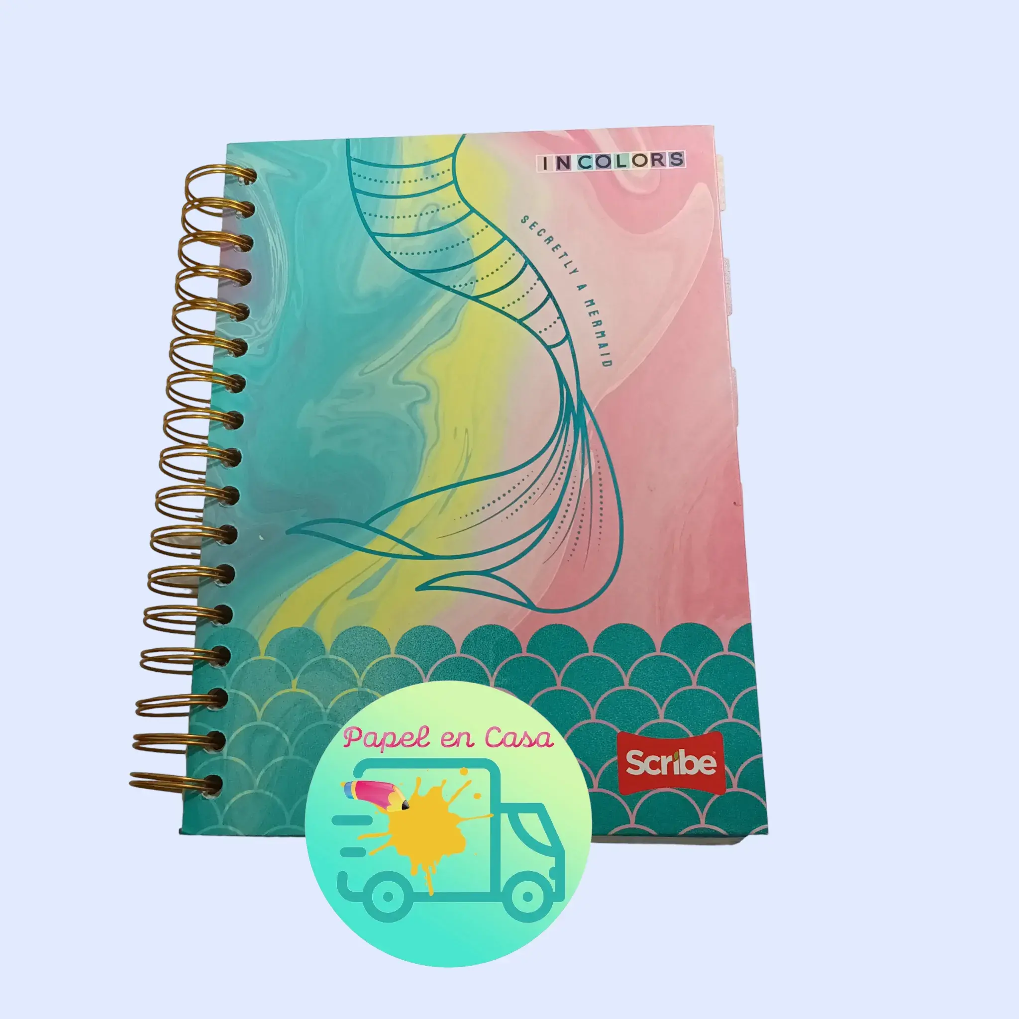 Cuaderno 5 materias cuadros