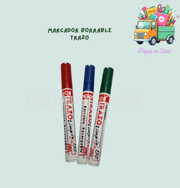 Marcador Borrable Trazo