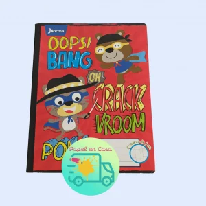 Cuaderno cosido regleta 100 hojas