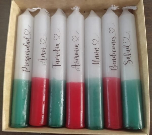 Velas de navidad