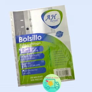 Bolsillo catálogo carta