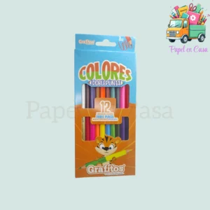 Colores doble punta grafitos