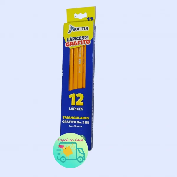 Lapiz Norma Triangular #2 Hb
