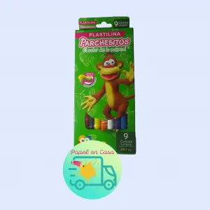 Plastilina Parchesitos 9 Und Largo
