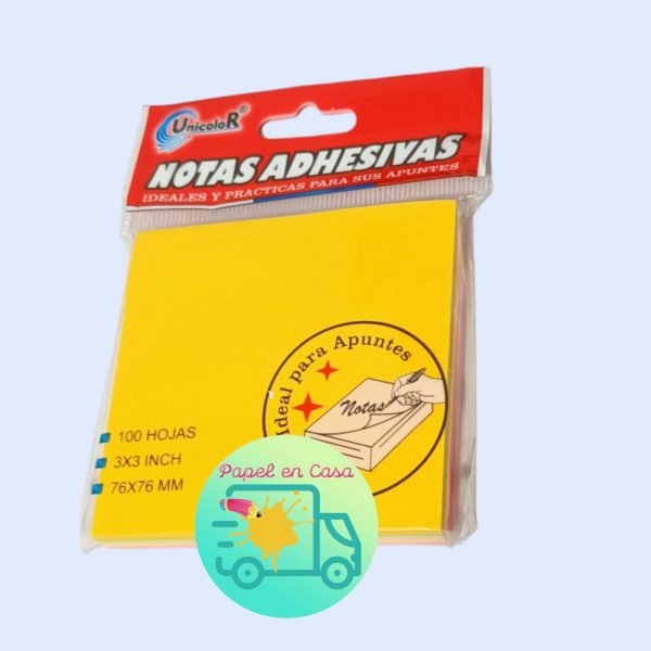 Notas Adhesivas - Post It 100 Hojas
