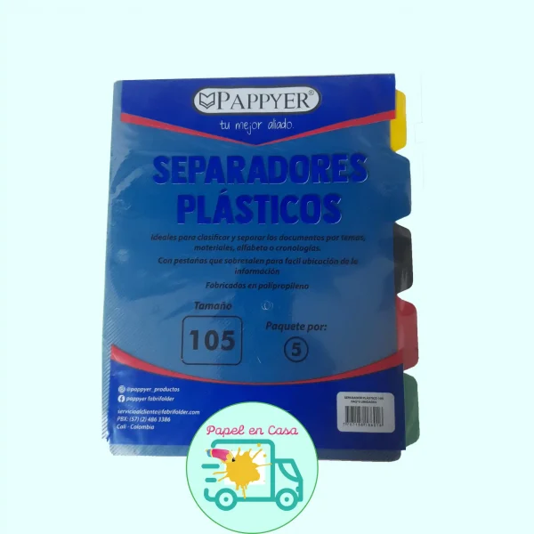 Separadores plásticos