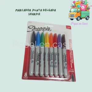 Marcador Sharpie  punta delgada
