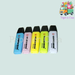 Resaltador Stabilo Boss pastel